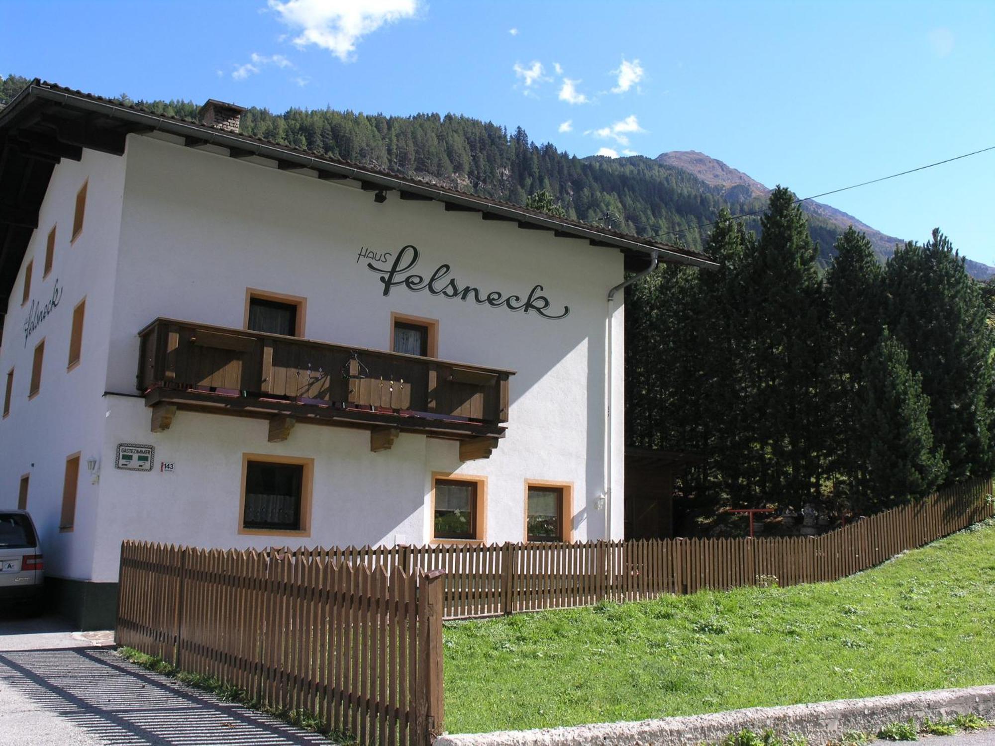 Haus Felsneck Bed and Breakfast Sölden Exterior foto