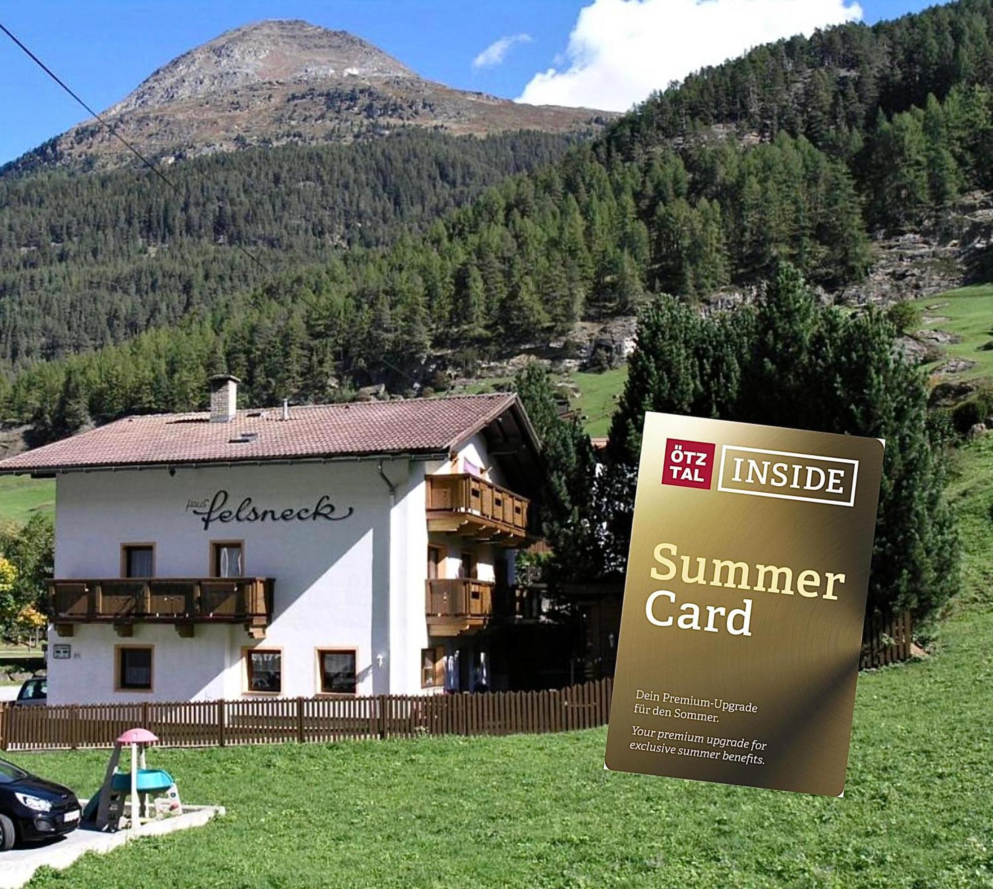 Bed and Breakfast Haus Felsneck Sölden Exterior foto